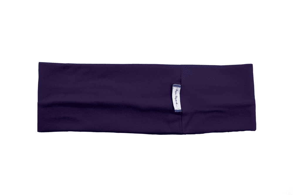 Stretch jersey headband  violet