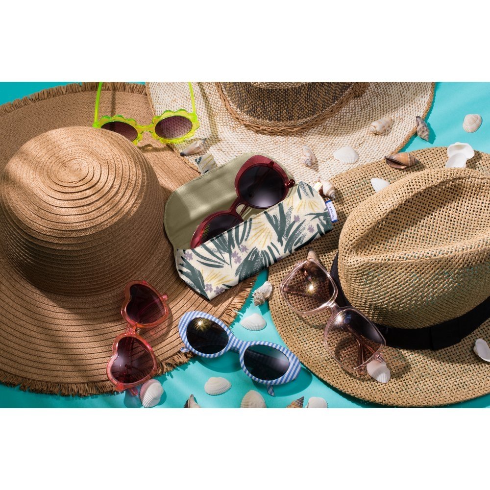 Glasses case fleurs d'artifice