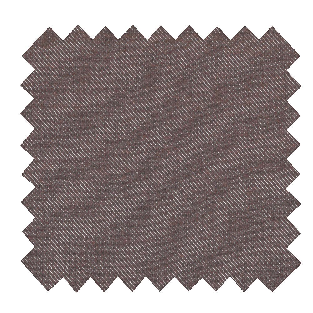 Cotton canvas fabric chocolate denim