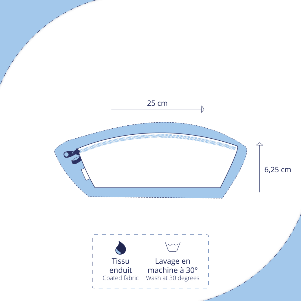 Pencil case casse noisette