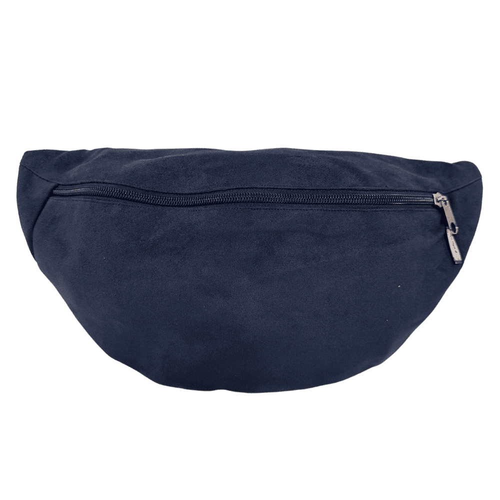 Banana bag suédine marine