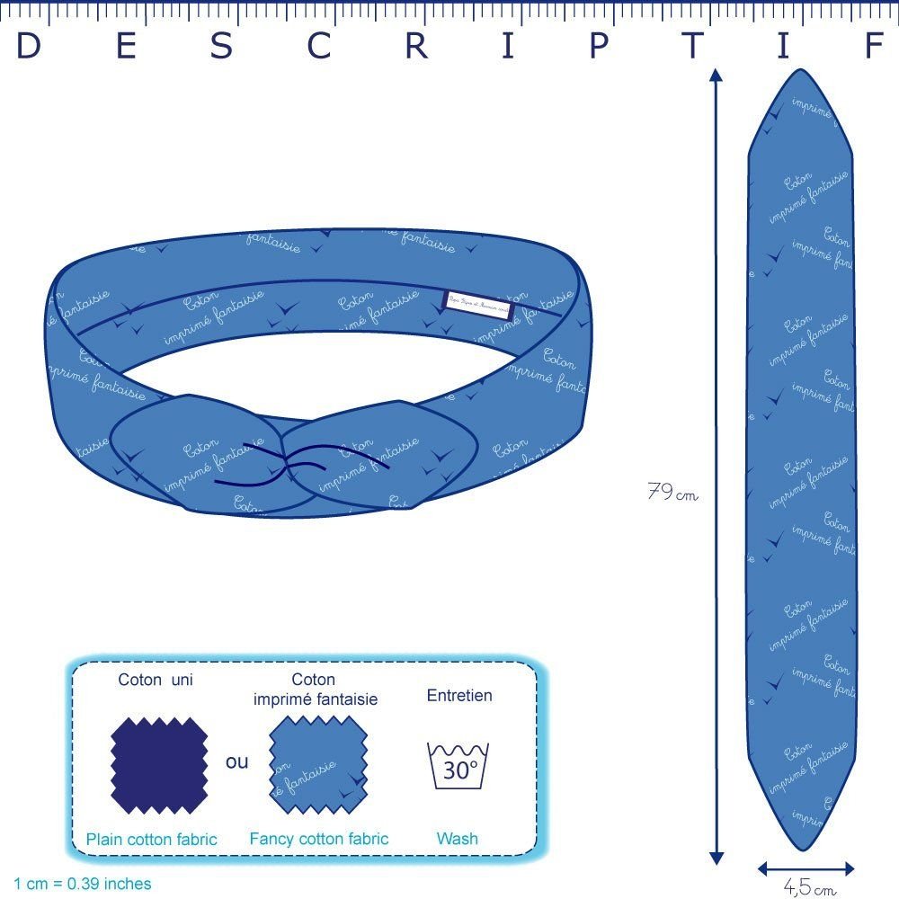 Wire headband retro wolf of the woods