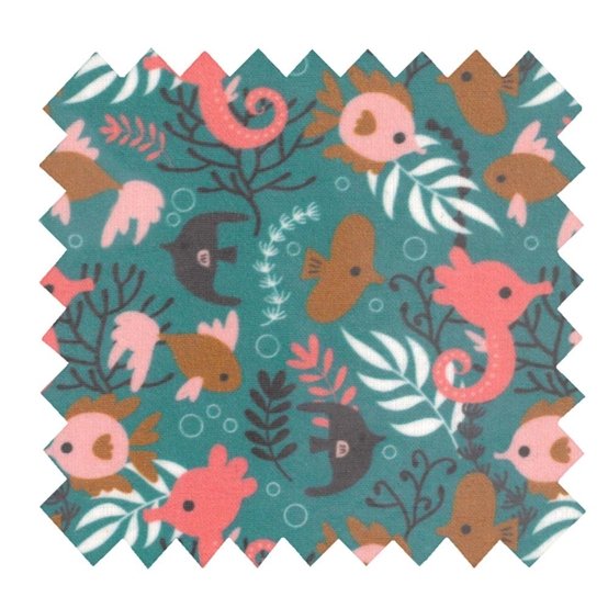 Coated fabric sous l'océan