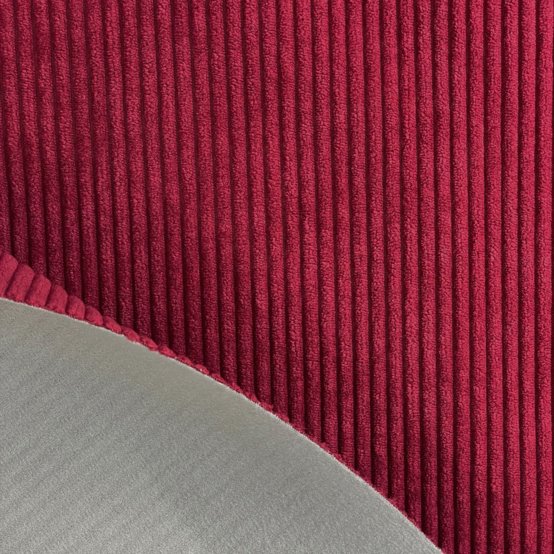Velvet fabrics burgundy large corduroy