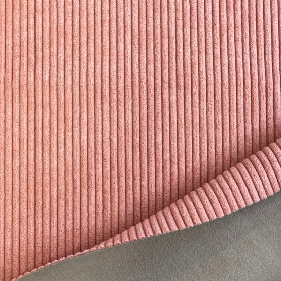 Velvet fabrics blush pink corduroy