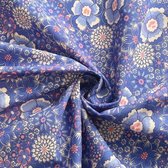 Cotton fabric lavandula