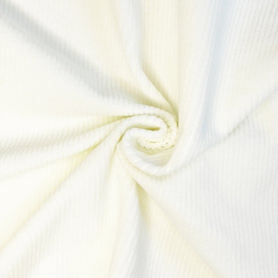 Velvet fabrics white corduroy