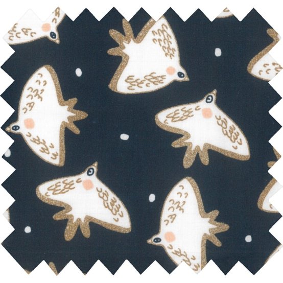 Cotton veil fabric envolée sauvage