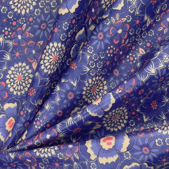 Coated fabric lavandula