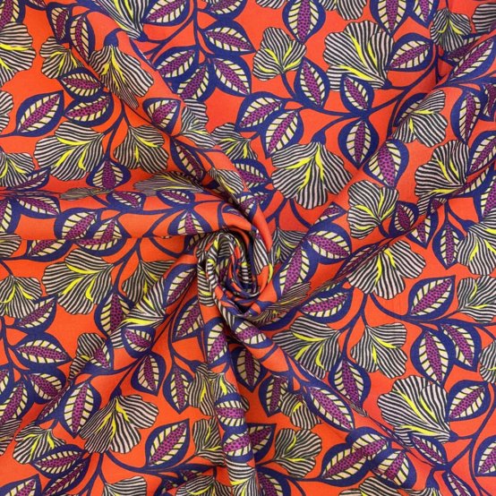 Cotton veil fabric calypso