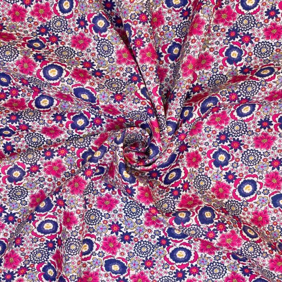 Cotton fabric ex2543 lavandula fuchsia