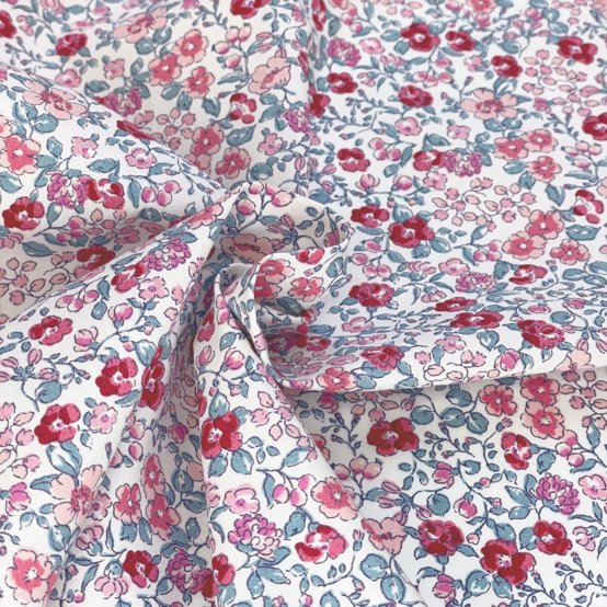 Cotton fabric rose grenadine