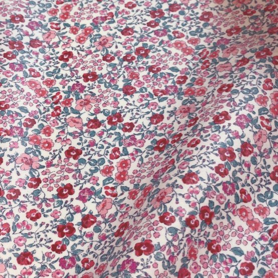 Coated fabric rose grenadine