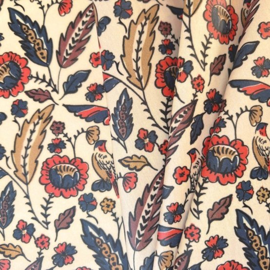 Coated fabric plumes d'été