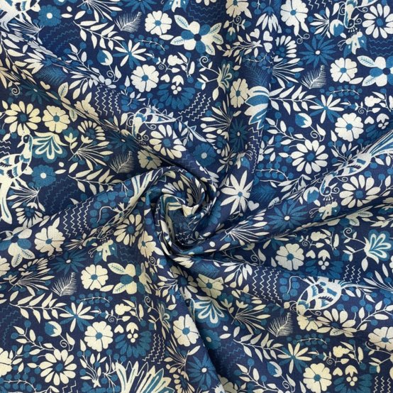 Cotton veil fabric parade royale