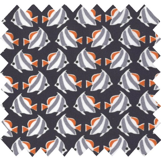 Cotton fabric 1001 poissons