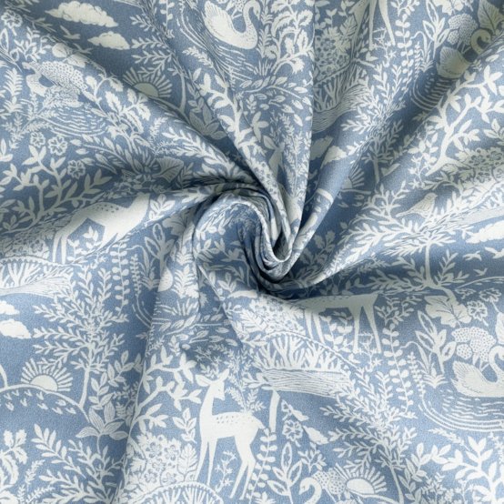 Cotton fabric toile de biche