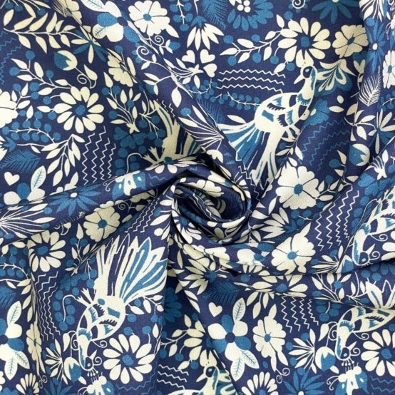 Cotton fabric parade royale