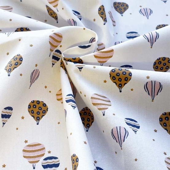 Cotton fabric montgolfiere