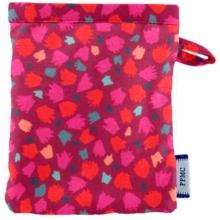 Make-up Remover Glove pompons cerise