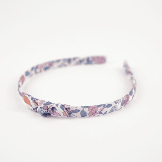 Thin headband comptine enchantée rose