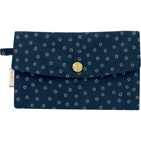 Wallet bulle bronze marine