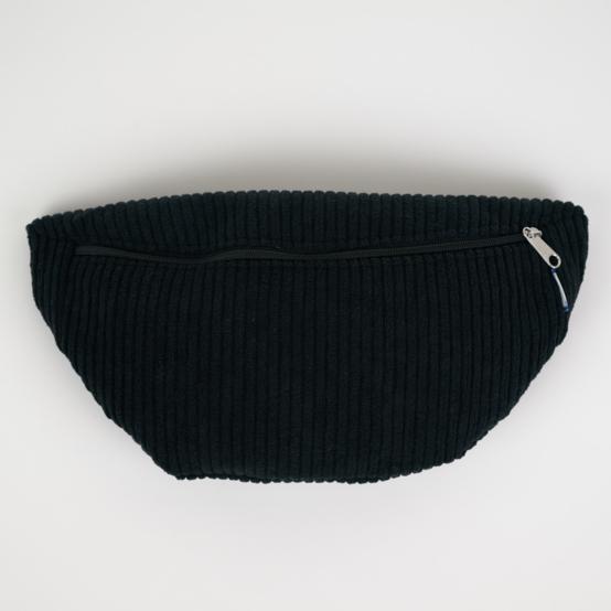 Small banana bag black large corduroy