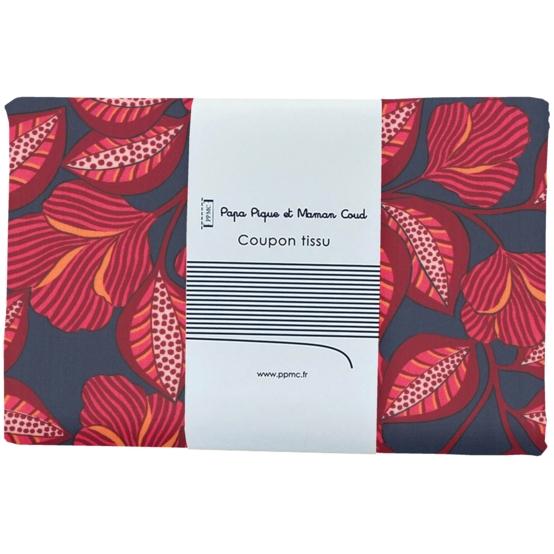 1 m fabric coupon ex2577 burgundy calyspo