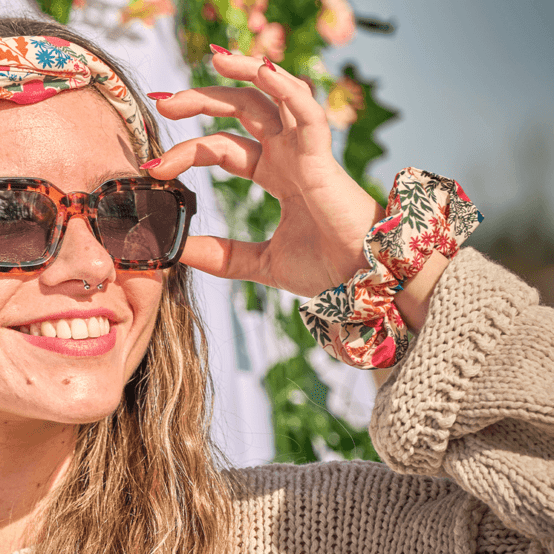 Scrunchie parfum d'antan