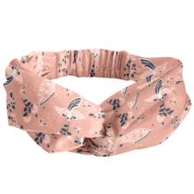 crossed headband oiseau bandana