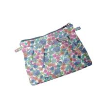 Mini Pleated clutch bag pastel fleuri