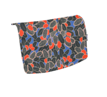 Square flap of saddle bag  kumquat party
