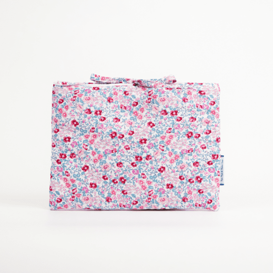 Paperback book pouch rose grenadine