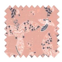 Coated fabric oiseau bandana