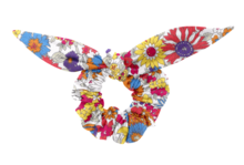 Bunny ear Scrunchie tutti fleuri