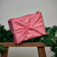 Furoshiki medium 48x48 feuillage or rose
