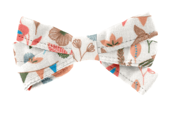 Ribbon bow hair slide douceur des bois