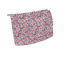 Square flap of saddle bag  boutons rose