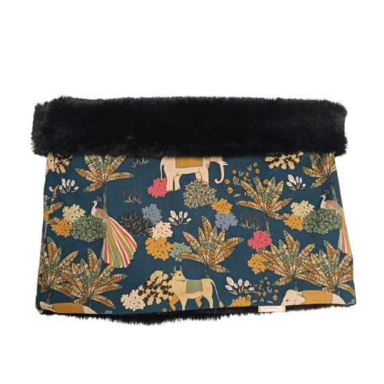 Adult Fur scarf snood eden indien