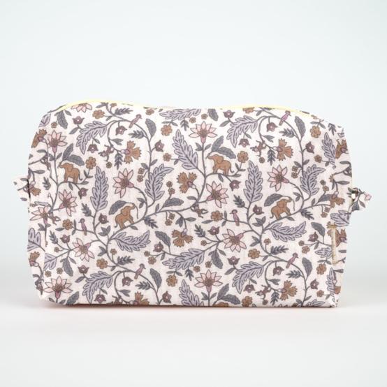 Rectangular toiletry bag rêve de jasmin
