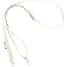 Length removable strip  beige pailleté