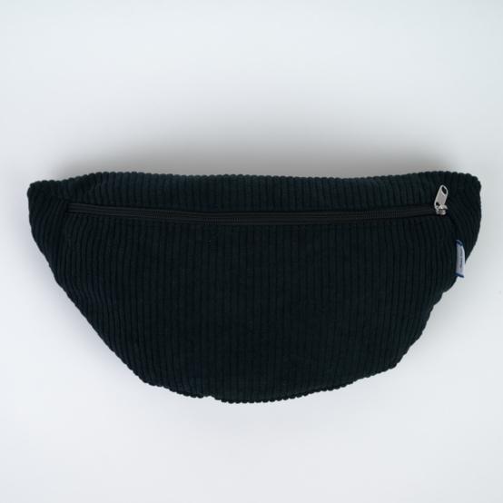 Banana bag black large corduroy