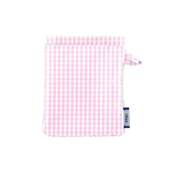 Make-up Remover Glove pink gingham