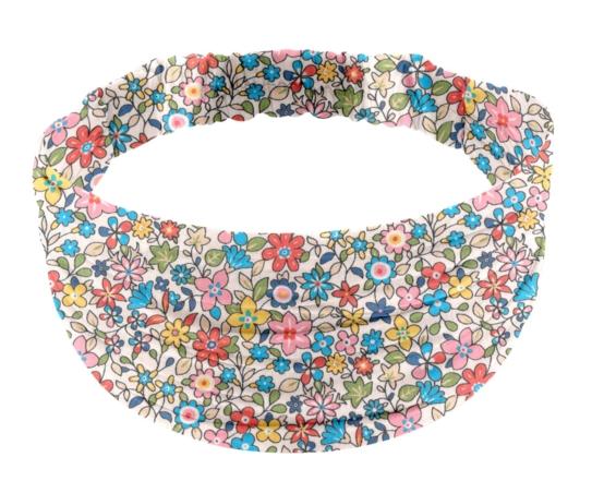 Headscarf headband- child size mille et une fleurs