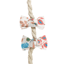 Small bows hair clips douceur des bois