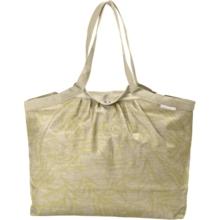 Pleated tote bag - Medium size ramage gold