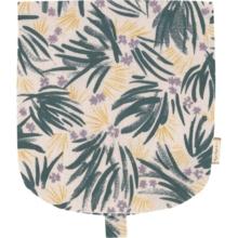 Flap of small shoulder bag fleurs d'artifice