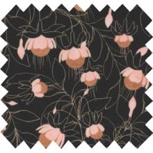 Coated fabric ex2251 enchanted bells black