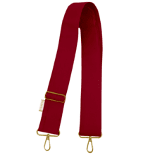 Wide shoulder strap burgundy