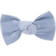 Small bow hair slide oxford blue